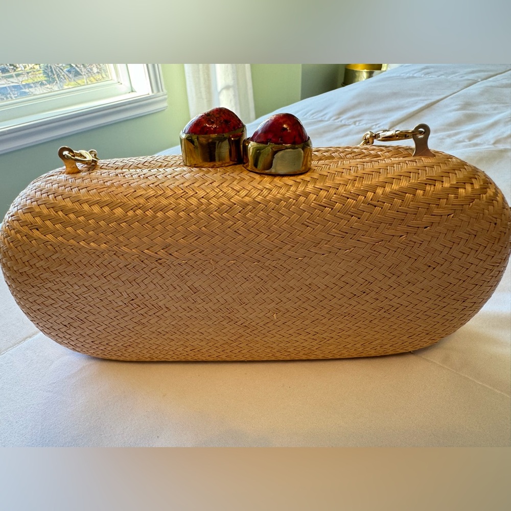 Nordstrom Elegant Tan Woven Women’s Bag